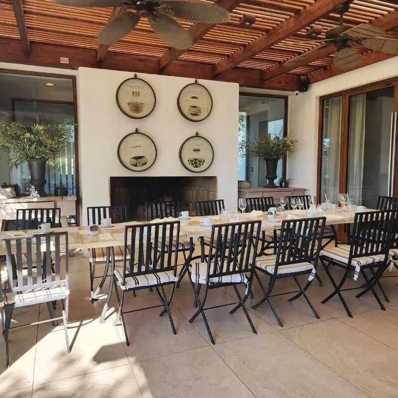 Tanino Outdoor seating